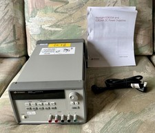 Keysight E3633A DC Power Supply 0-8V 20A/0-20V 10A 100V w/ Power Cord & Manual