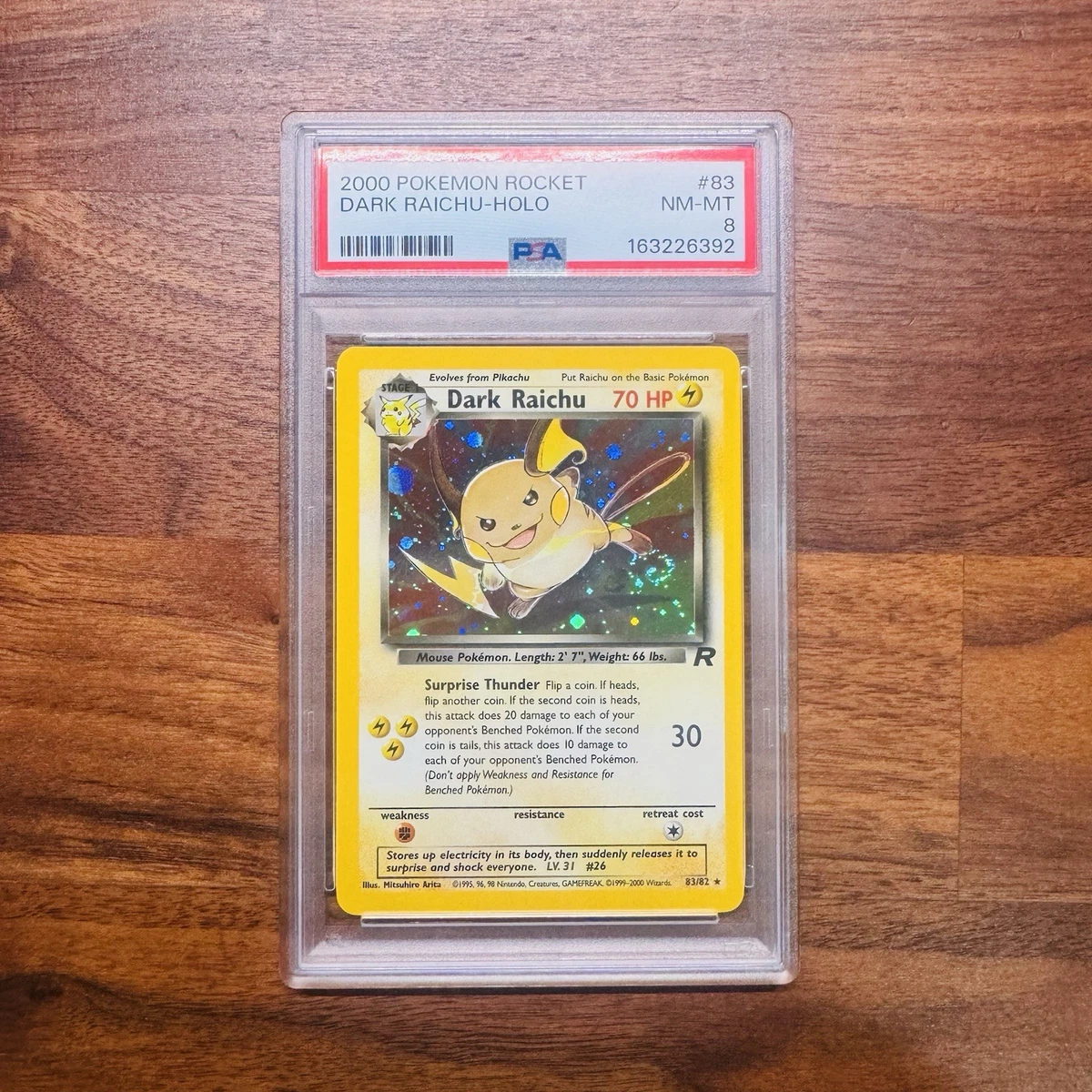 25+ Darkness Raichu Pokémon TCG Individual Collectible Card Game