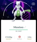 Pokémon Go-Shiny Mewtwo ✨✨-Go Fest Background TRADE-Trade Registered Or 30 Days
