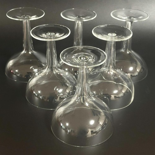 6X Vintage HOLLOW STEM CHAMPAGNE GLASSES Coupes BUBBLY Stemmed 150ml - Picture 5 of 7