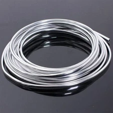 20FT Chrome Car Door Edge Molding Trim Seal Strip Scratch Protector Guard Decor