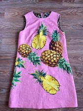 Dolce and gabbana pineapple dress 40