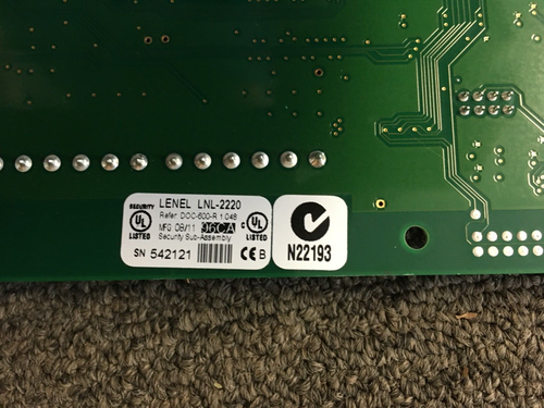 Lenel LNL-2220 Intelligent System Controller-30 day warranty - Picture 4 of 4