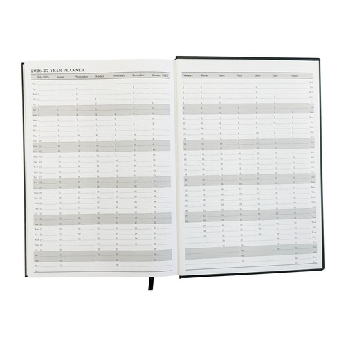2025-2026 A5 Academic Diary Day to Page Year Hardback School Teacher Planner - Picture 37 of 92
