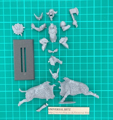 Ork Wildschwein Boyz E Mob Boy Warhammer The Old World Single Q1 F