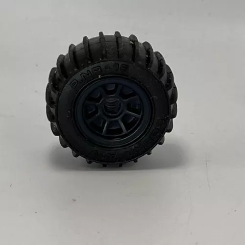Vintage GI Joe ARAH Cobra Ferret 1985 WHEEL WITH TIRE vehicle part
