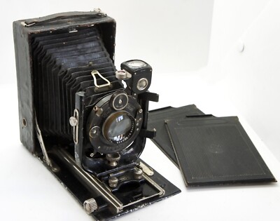 Zeiss Ikon Maximar 207/1 9x12 PLATE CAMERA WITH Carl Zeiss Tessar