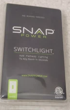 SNAP POWER SWITCHLIGHT -almond toggle switch No Wiring No Batteries Needed(V21)