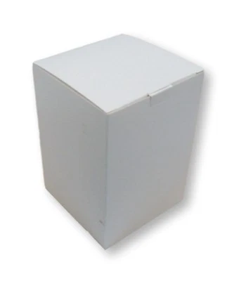 2 LARGE WHITE BOXES, CANDLE, MUG, GIFTS ETC