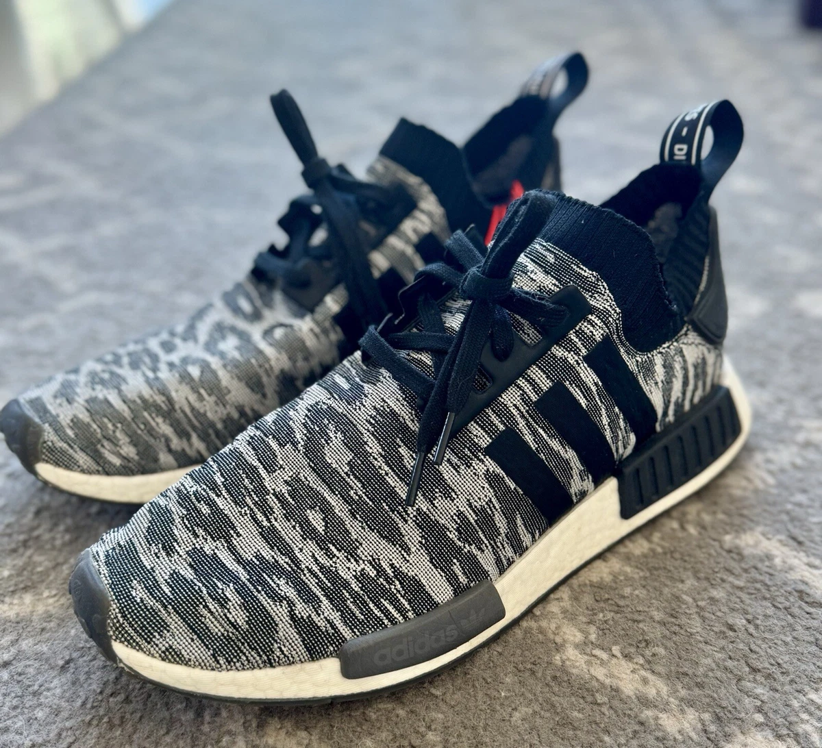 adidas NMD_CS1 Primeknit NMD Print - White for Sale | Authenticity  Guaranteed | eBay