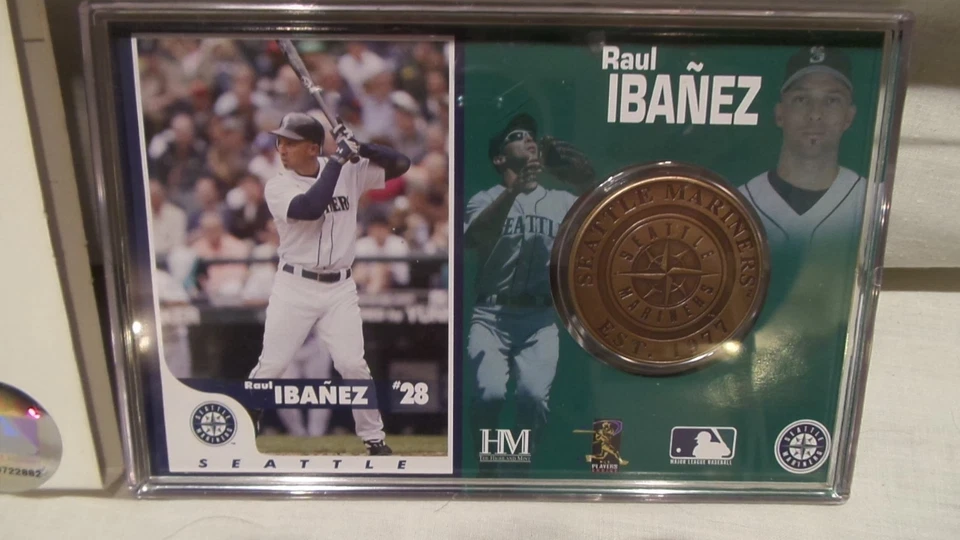 SEATTLE MARINERS - MEDALLÓN DE BRONCE MACIZO - EDICIÓN LIMITADA 1 DE 2500 PRODUCIDO Foto 4 de 4