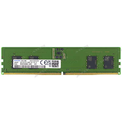 Samsung 8GB 1Rx16 PC5-4800 DIMM DDR5-38400 288-Pin Non-ECC Desktop