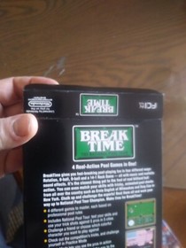Break Time: The National Pool Tour (Nintendo, 1993) NES CIB  great condition