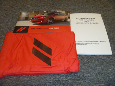 2019 Dodge Grand Caravan SE Plus SXT GT Owner Operator Manual User Guide Set xz