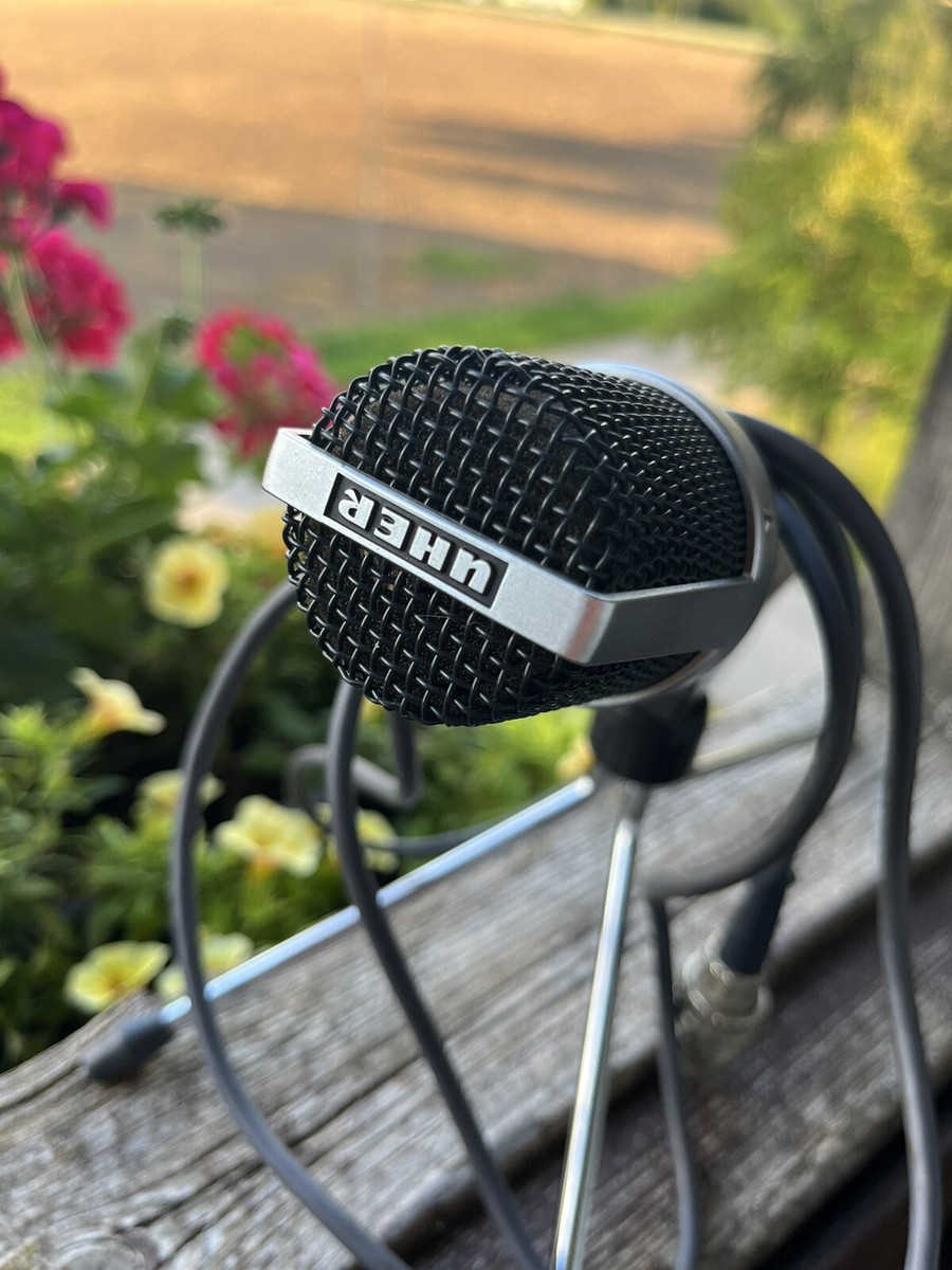 Vintage Microphone-UHER M517 + Stand - Free Shipping | eBay
