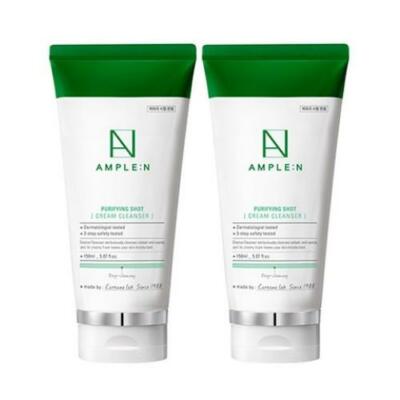 AMPLE:N Purifying Shot Cream Cleanser 150ml*2Pcs - FREE SHIPPING