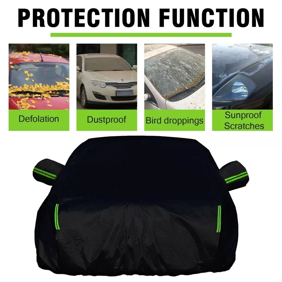 Car Cover Waterproof Outdoor UV Resistant For Mercedes-Benz E350 E500 E-Class - Image 2 of 4