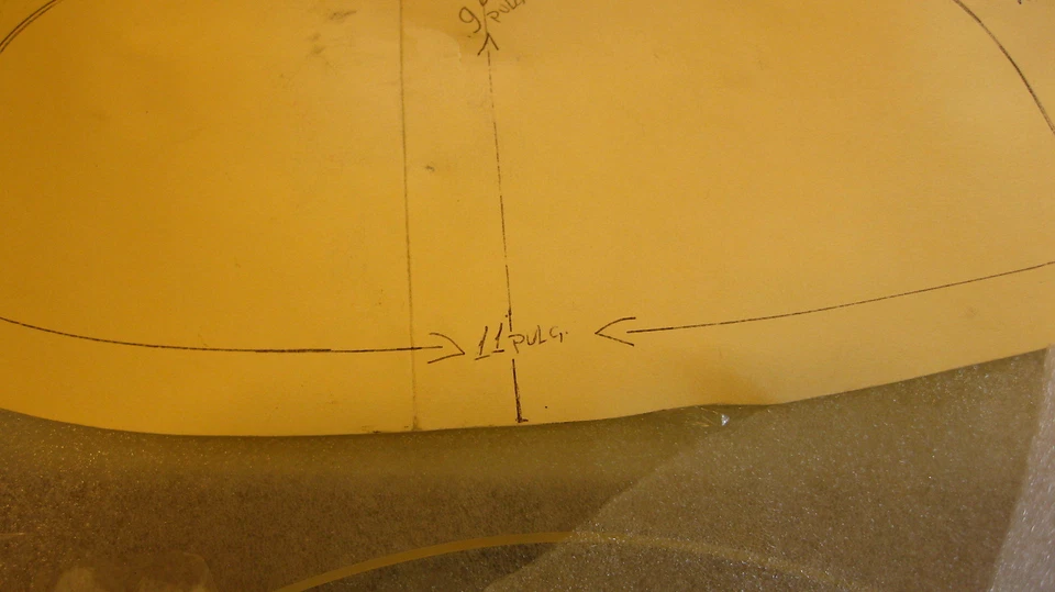 Nuevo Menphis Shades Fats19" 11" recorte para Kawasaki 04-10 Vulcan 2000 # 6910 Foto 4 de 4