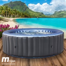 Vasca Idromassaggio MSpa BERGEN 4 Persone Ø180x70cm Gonfiabile Piscina Spa