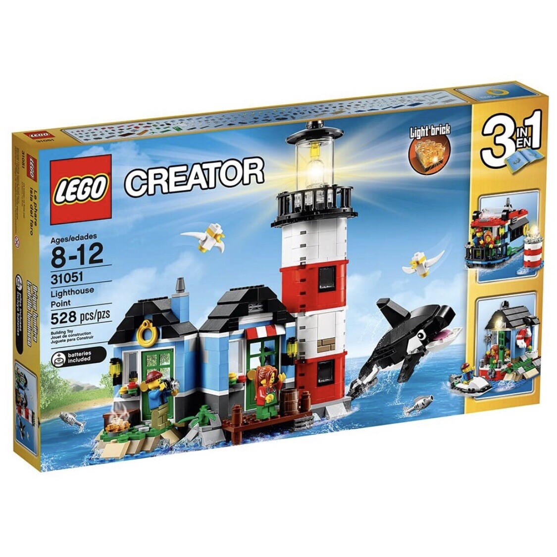 lego creator 3 in 1 whale