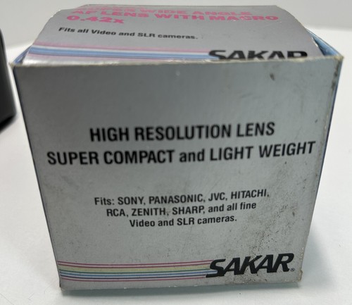 Made In Japan Lens Deluxe Super Wide Angle AF Lens With Macro 0.42x - Picture 9 of 12