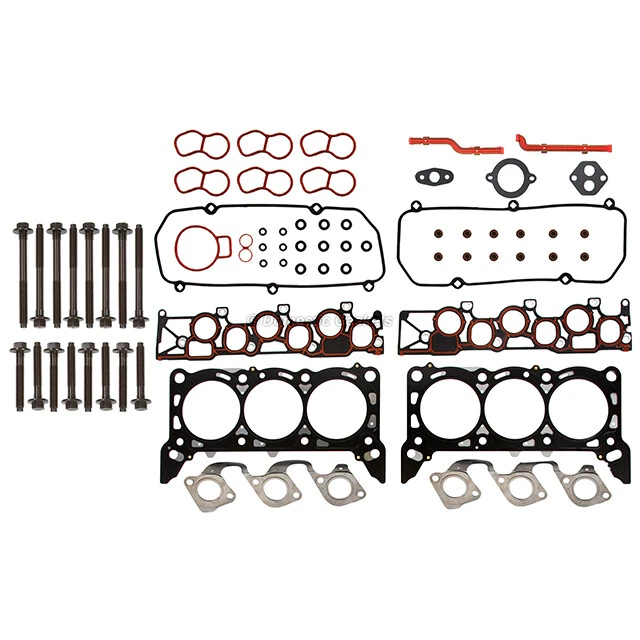 Se adapta a 97-98 Ford Windstar 3,8 L OHV Juego de juntas de culata pernos 4 mm admisión Vin 4 Foto 2 de 4