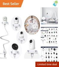 Universal Baby Monitor Stand - Strong Clamp, Easy Install, Compatible with All