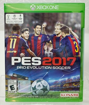 PRO EVOLUTION SOCCER: PES2017 (XBOX ONE) Video Game NEW FACTORY SEALED 