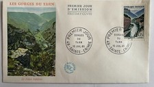 Timbres France FDC 1965 Gorges du Tarn 10 Juillet 1965 Y et T 1438