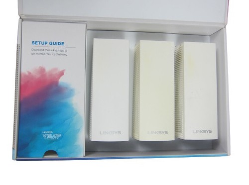 Linksys (WHW0303) router mesh veloce (sistema Wi-Fi mesh tri-band) confezione da 3 - Foto 2 di 6