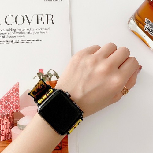Off White Nylon Band For Apple Watch Ultra 49mm Series 8 7 SE 6 45mm 41mm 44mm - Picture 10 of 15