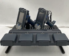 LOT OF 2 Intermec CN3 Handheld Computer Barcode Scanner W/ CHARGER, 4X BATTERY