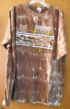 Delta Magnum Weight Ground War XL Cotton Short Sleeve Tie Dye T Shirt