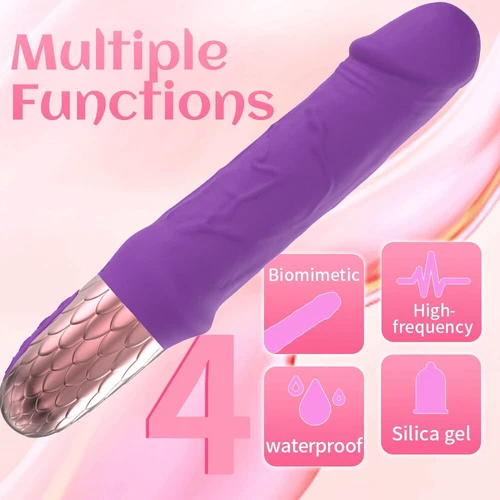 Rabbit Big Huge Large Vibrator G-Spot Dildo Adult Sex Toys For Women Realistic - Picture 10 of 13