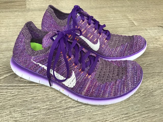 nike free rn flyknit purple