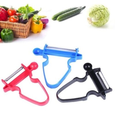 Magic Trio Schäler (3er Set) Gemüse Kartoffel und Obst Schäler Julienne Werkzeug UK
