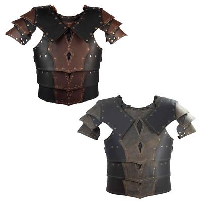 Mittelalter Brustpanzer Schulterschutz Mittelalter Garde für Cosplay Ritter Party