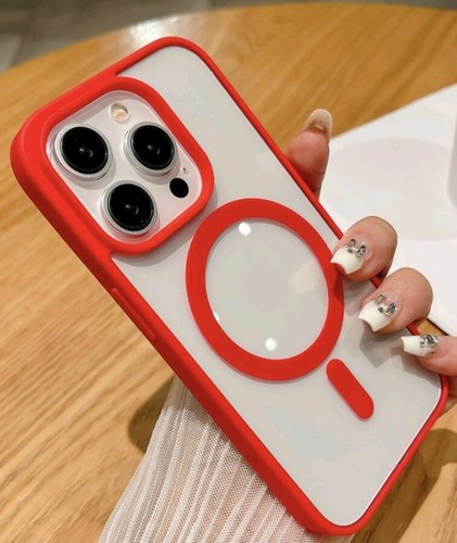 Clear Color Bumper MagSafe TPU Acrylic Case For iPhone 14 15 16 Pro Max - 第 3/11 張圖片