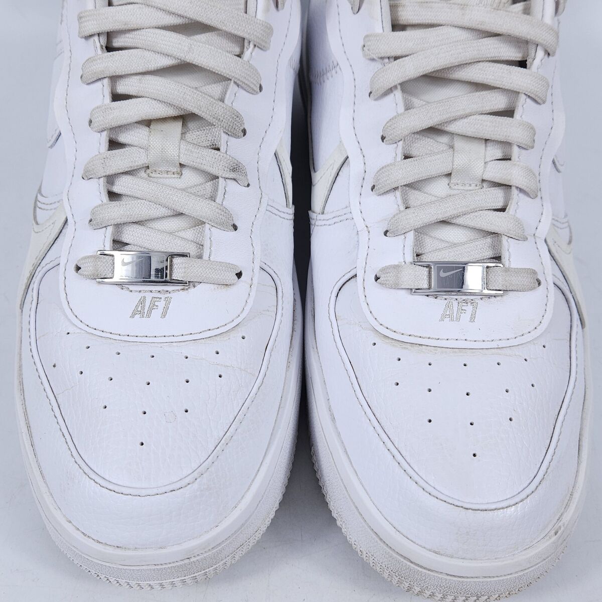 Nike Air Force 1 DJ9946-100 Womens White Low Top Lace Up Nike Air Force 1 DJ9946-100 Womens White Low Top Lace Up