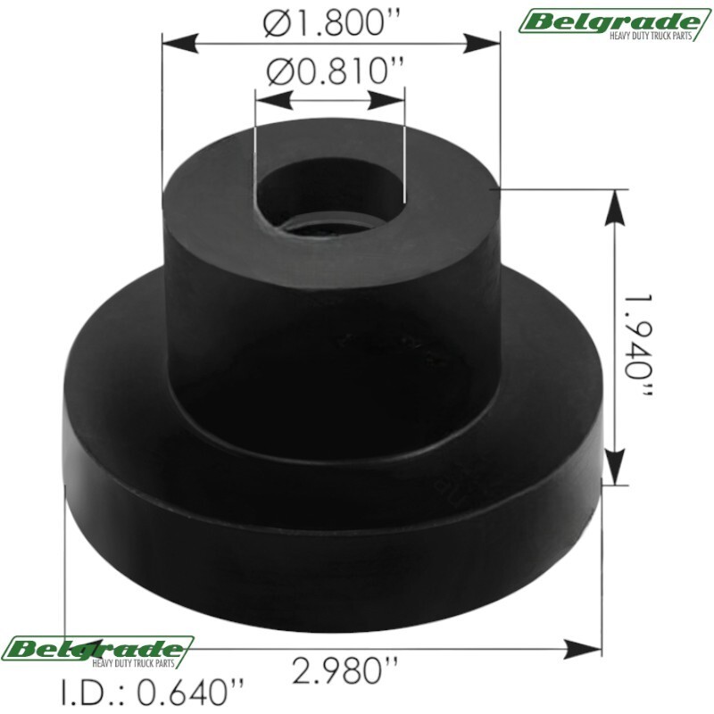 M17414 Rear Cabin Mount Bushing for Kenworth T700 Replaces K066336