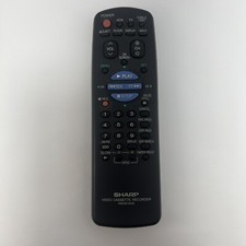 Genuine Sharp RRMCG0119AJSA Video Cassette Recorder Remote Control
