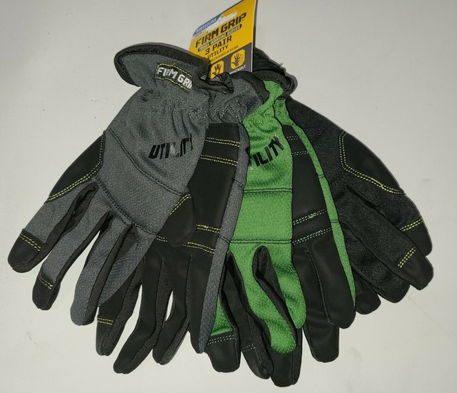 Firm Grip Tough Working Utility Gloves 3pair Size Med for sale online