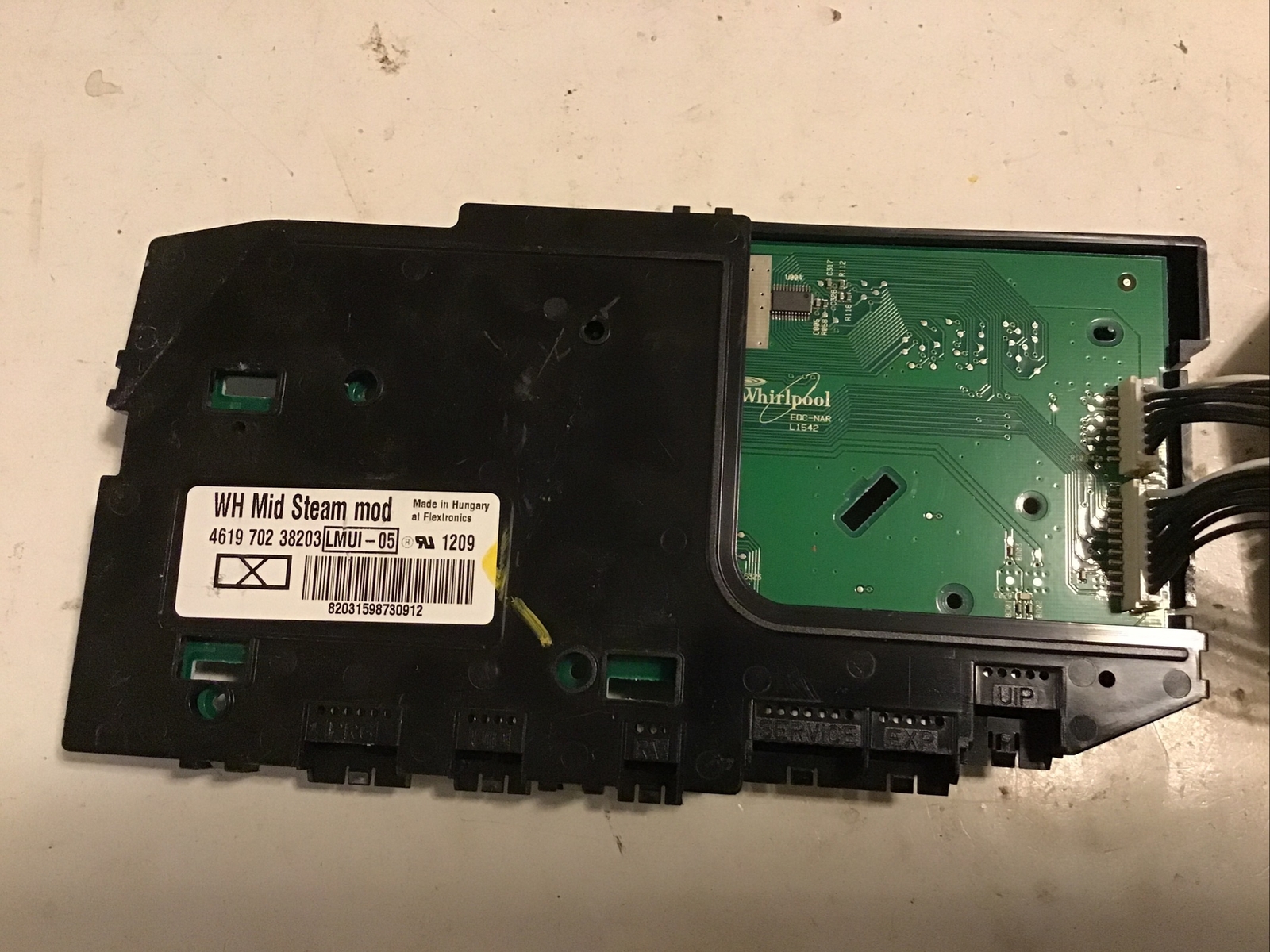 Whirlpool Washer Control Board Set Part # 461970238203 461970230702. #69