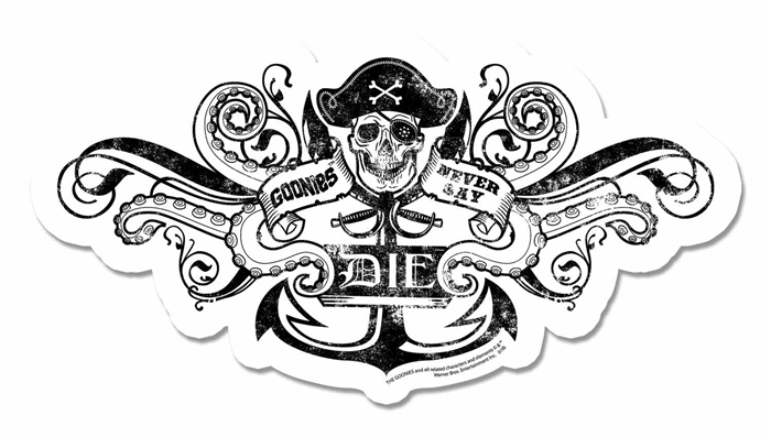 The Goonies Never Say Die Wall Art Cardboard Cutout - Great for fans