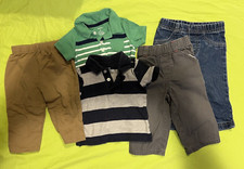 Boys Name brand Toddler Kids Clothing Lot 9 MONTHS 9M tops bottoms Please Look