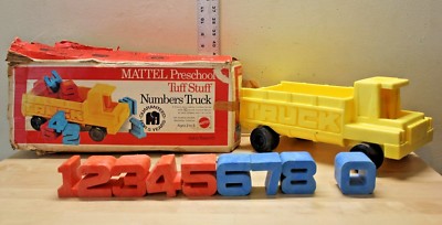 Vintage 1972 Mattel Preschool Tuff 