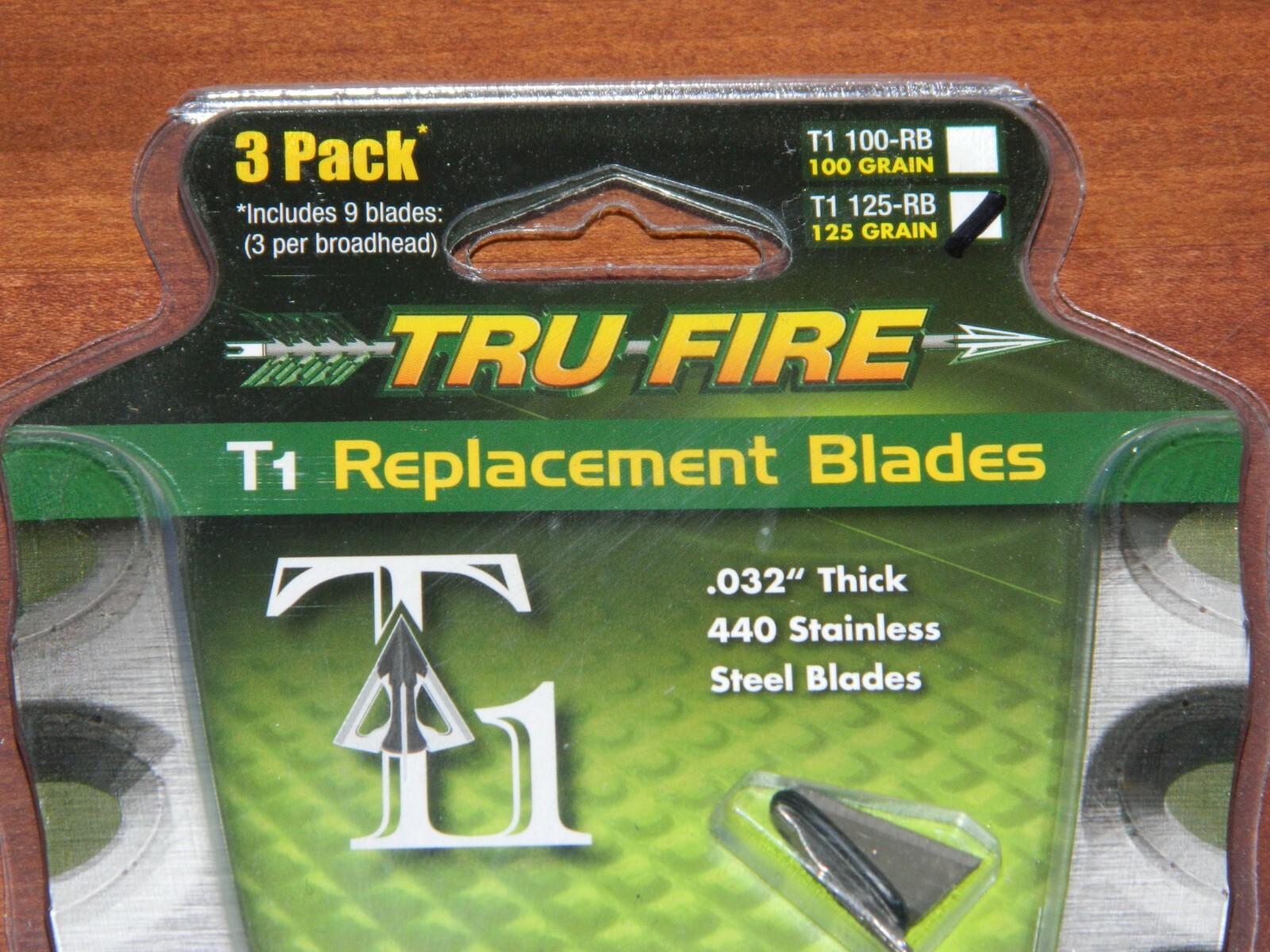 TRU-FIRE T1 Broadhead Replacement Blades - 125 grain Tips