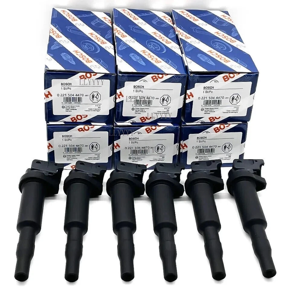 Bobinas de encendido originales Bosch 0221504470 y bujías 12122158253 para BMW EE. UU. Foto 3 de 4
