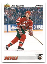 Ken Daneyko 1991-92 Upper Deck HOCKEY #435 New Jersey Devils