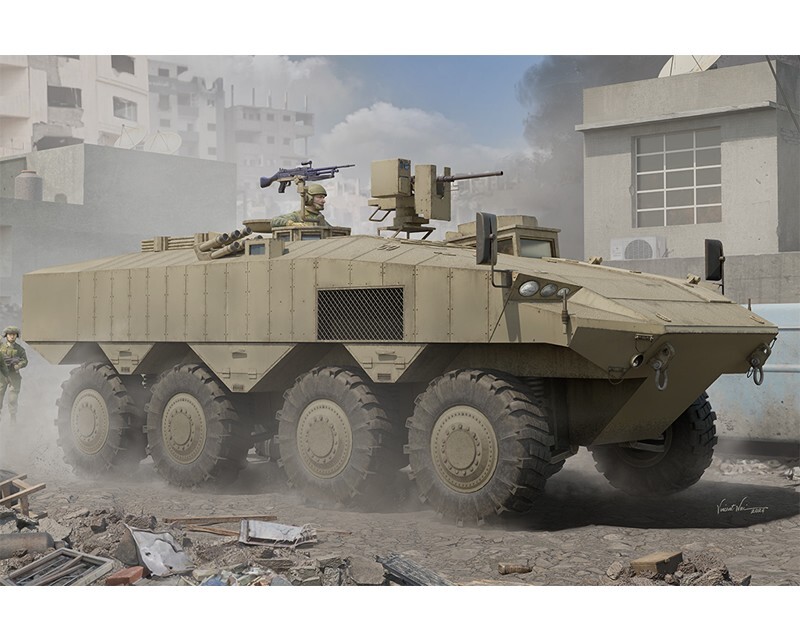 HobbyBoss IDF Eitan Wheeled APC 1:35 84509 modellismo